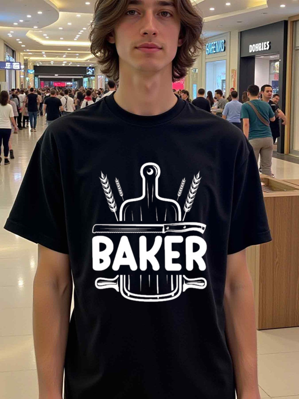 natee local warehouse clearance Baker's Pride: Professional Baking Gear T-shirt,