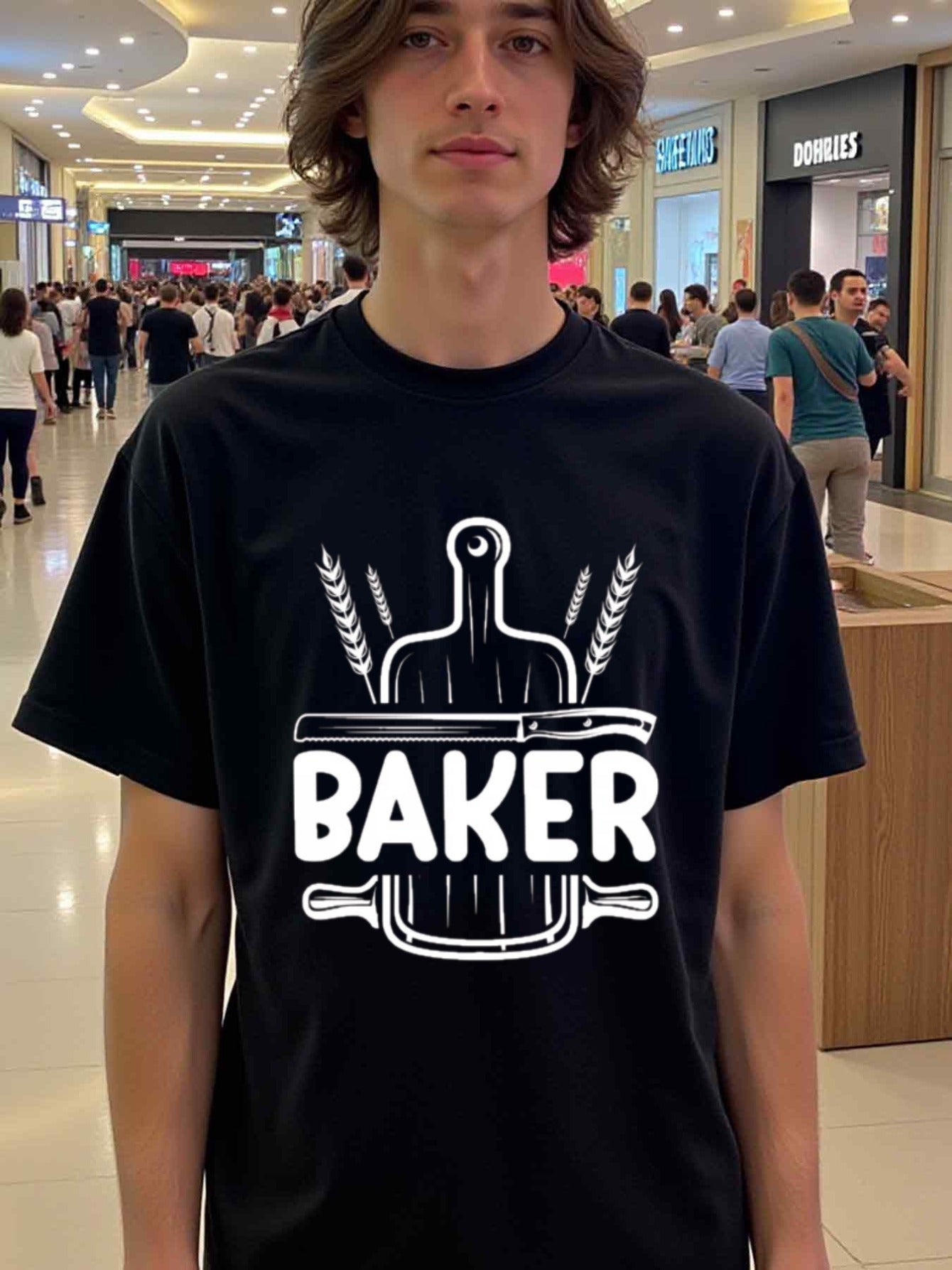 natee local warehouse clearance Baker's Pride: Professional Baking Gear T-shirt,