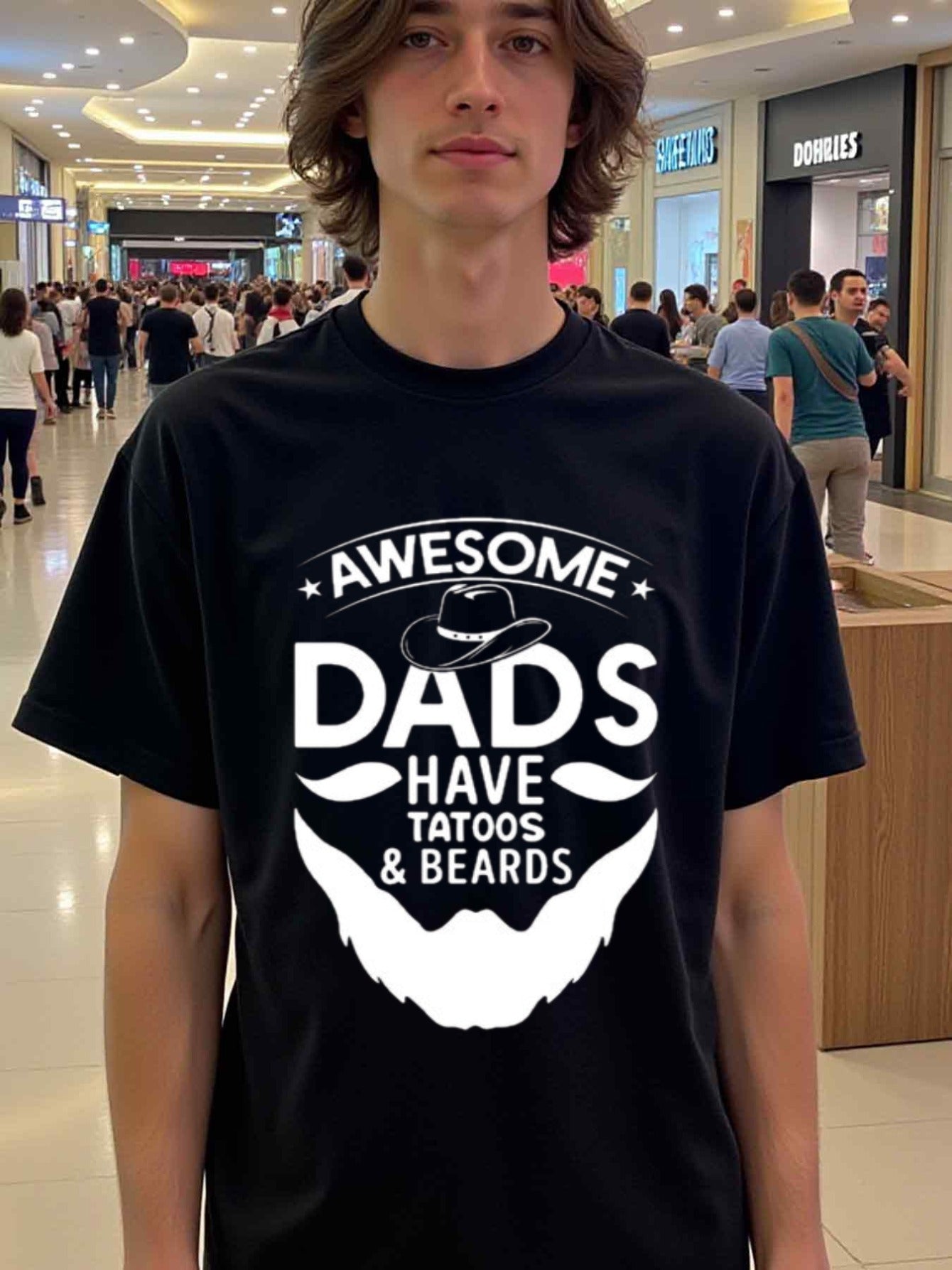 natee local warehouse clearance Awesome Dads Have Tattoos & Beards,