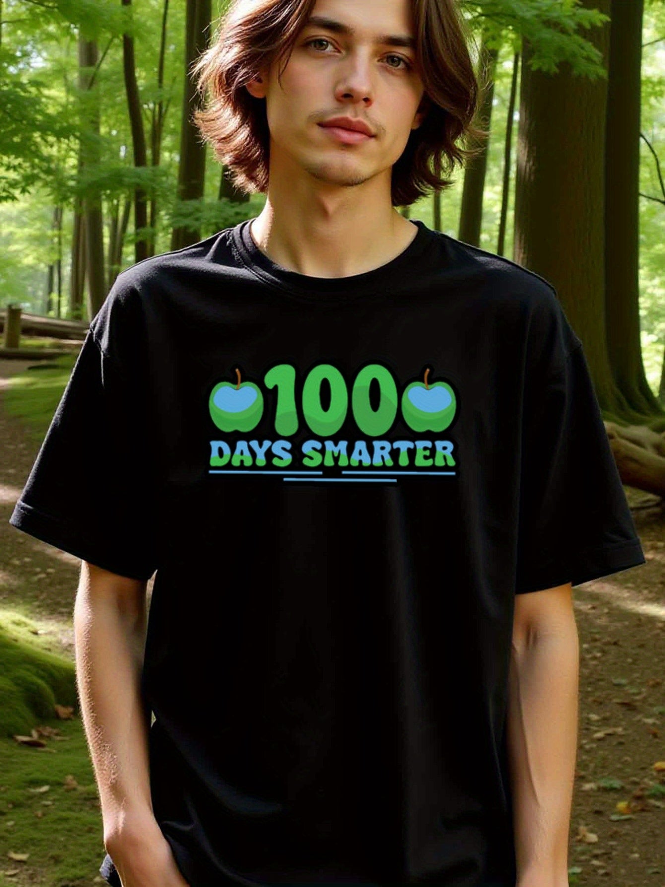 natee local warehouse clearance 100 Days Smarter: Celebrate School Milestone with Style!, 男t