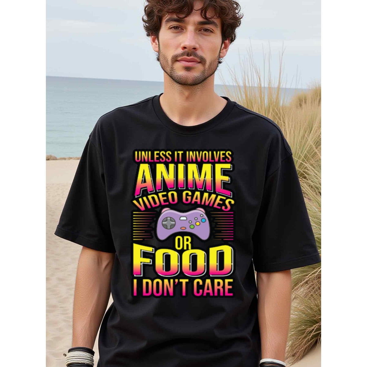 natee local warehouse clearance Anime, Video Games, Food: My Passion T-shirt, 100% Cotton Fabric,Crew Neck,Short Sleeve,Regular Fit,All-season casual wear for man and teens-perfect for running, hiking, the beach, and parties Christian festival Thanksgivin