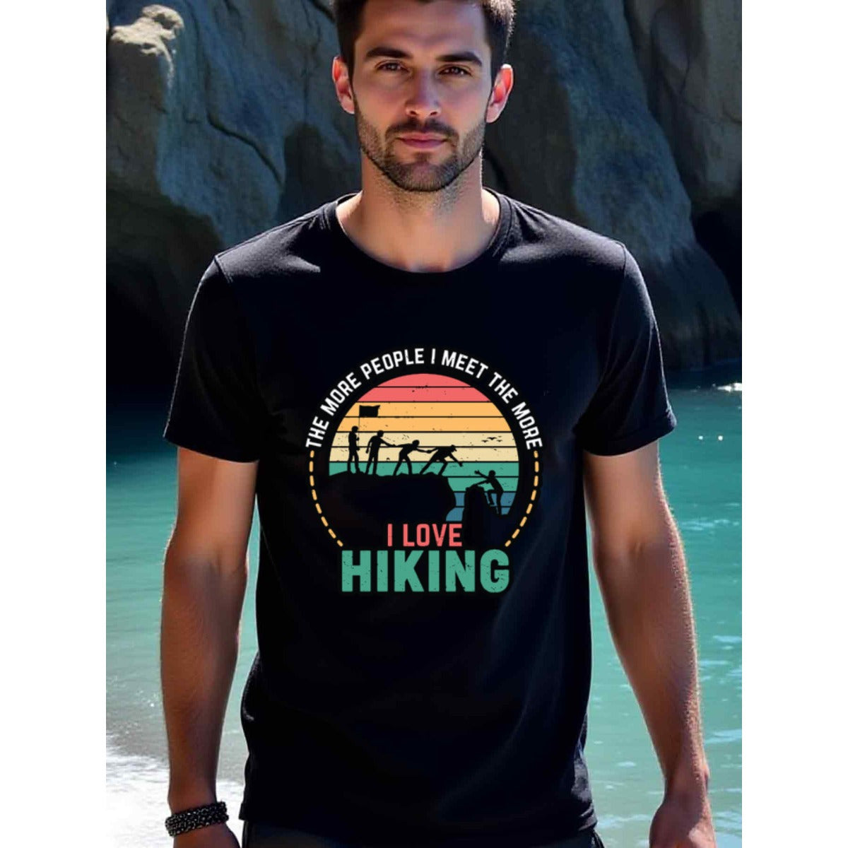 natee local warehouse clearance Adventure Awaits: Hiking T-shirt for Outdoor Enthusiasts, man's T-Shirt,100% Cotton Fabric,Crew Neck,Short Sleeve,Regular Fit,All-Season Casual Wear,180gsm-Ideal for Valentines Christian festival Thanksgiving Day, 男t
