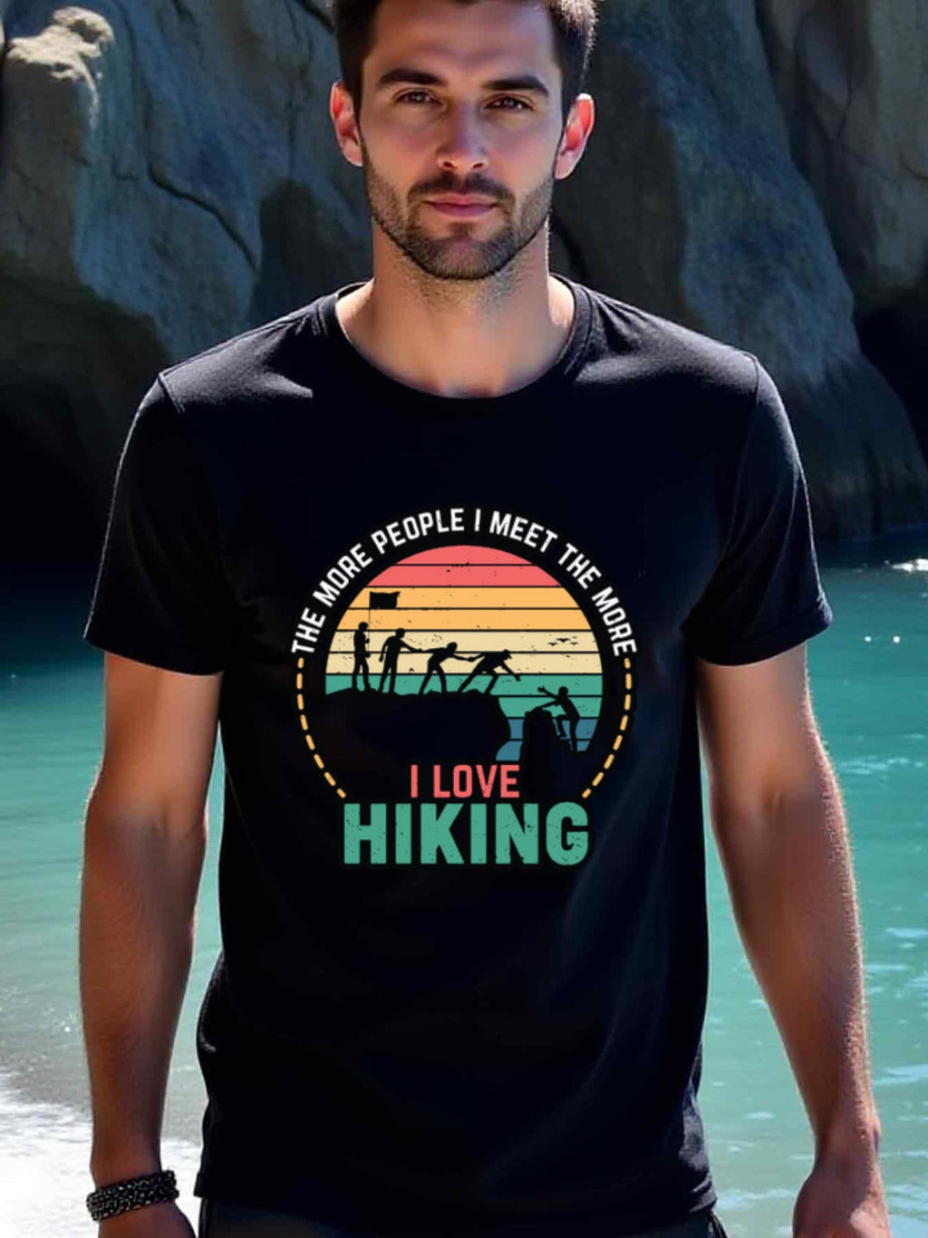 natee local warehouse clearance Adventure Awaits: Hiking T-shirt for Outdoor Enthusiasts, man's T-Shirt,100% Cotton Fabric,Crew Neck,Short Sleeve,Regular Fit,All-Season Casual Wear,180gsm-Ideal for Valentines Christian festival Thanksgiving Day, 男t